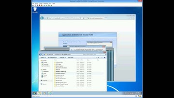 Microsoft Forefront UAG 2010 Portal - End user experience at first login
