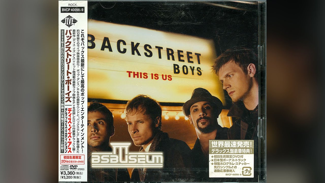 Backstreet Boys - This is Us Japanese Version Initial Releases 2009 Unboxing Introduction