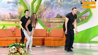 Roxana Vancea The Weather Girl Dancing On Tv