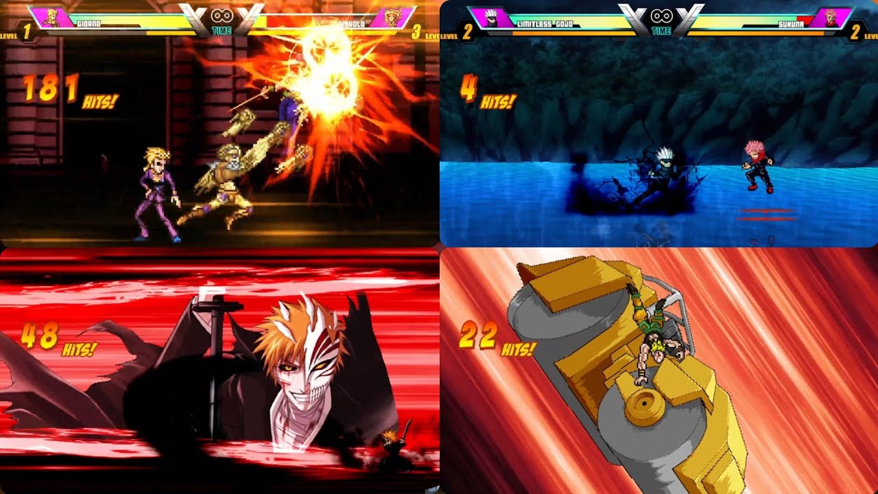 Jump Force MUGEN Combos 2 YouTube