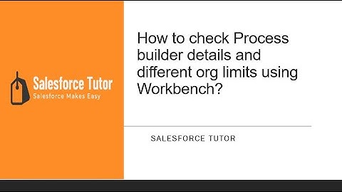 How to check who has last updated the process builder or different organization limits?