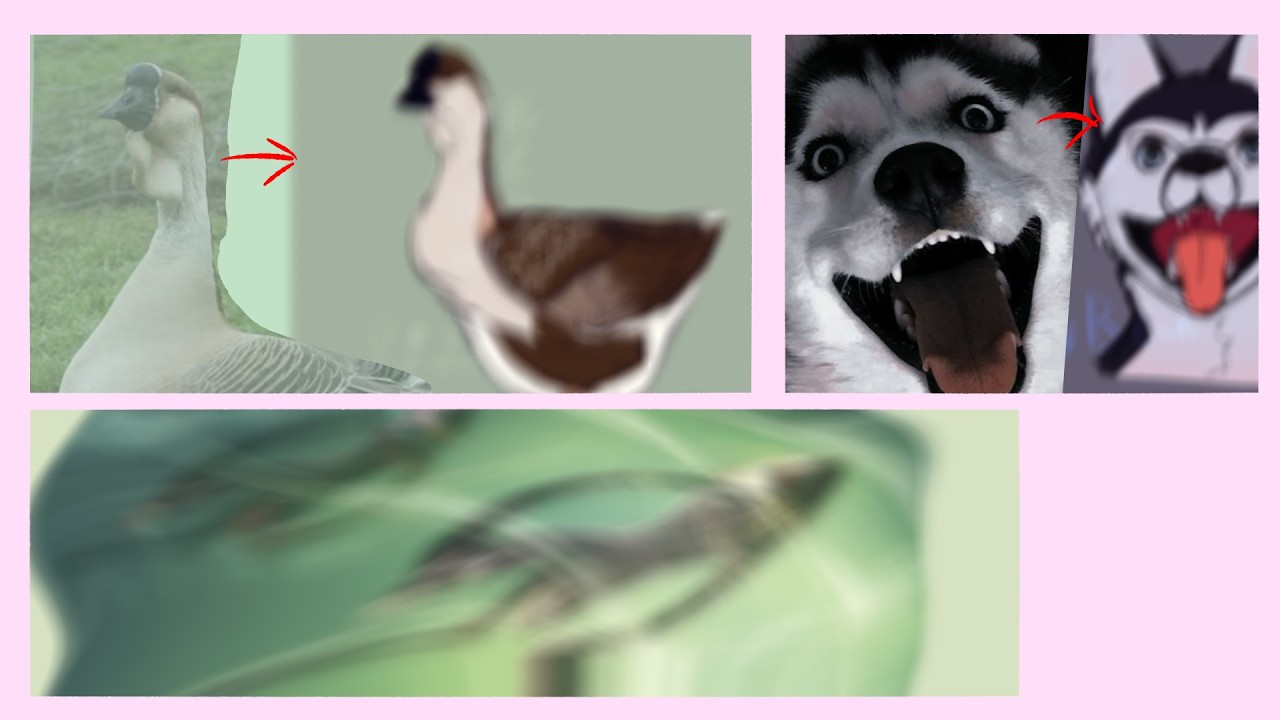 Animal speedpaint complination / GlowBean