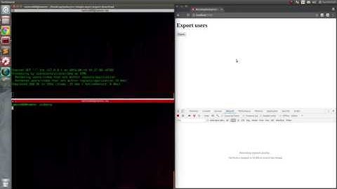Demo async export and download with Ruby on Rails