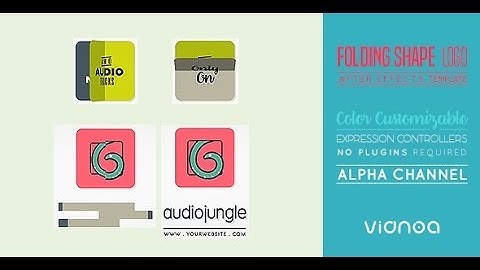 Folding Shape Logo | After Efects Project Files - Videohive template