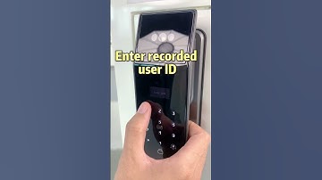 Face Recognition Door Locks | How to delete face information on smart lock?