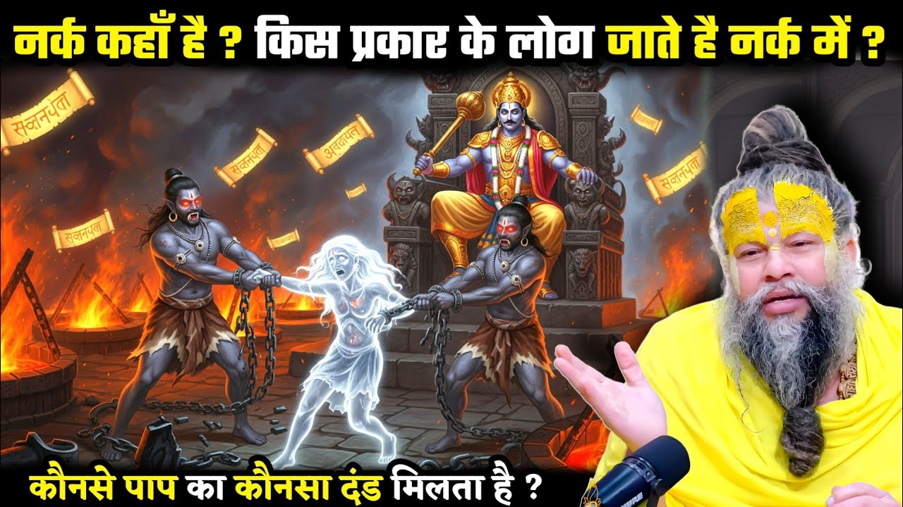 पृथ्वी से नर्क कितनी दूर है? कैसे लोग जाते है वहाँ? 