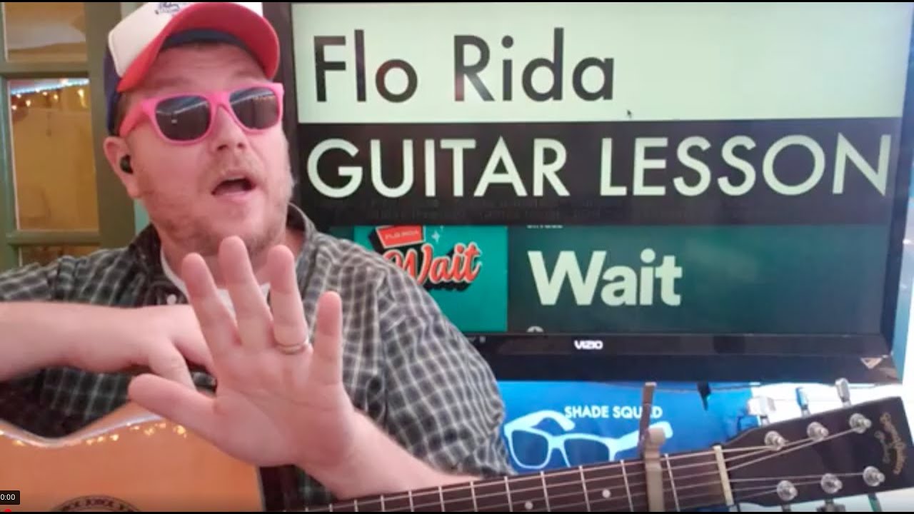 How To Play Wait - Flo Rida guitar tutorial (Beginner Lesson!) - YouTube