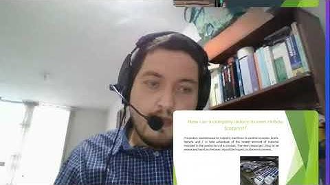 How can a company or people reduce its own carbon footprint