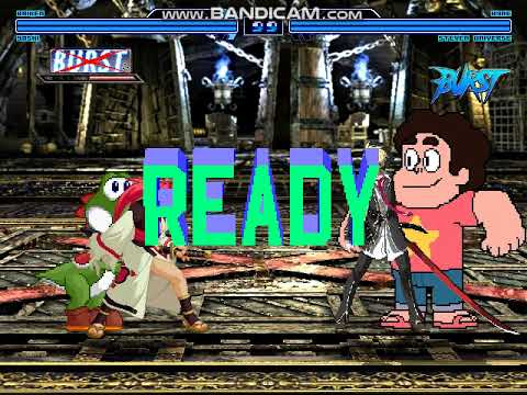 MUGEN Request: Baiken & Yoshi Vs Hyde Kido & Steven Universe