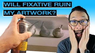 How to Use Fixative without Ruining your Artwork screenshot 4