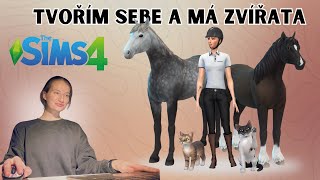 Tvořím sebe a má zvířata v The Sims 4 // The Sims 4 #1