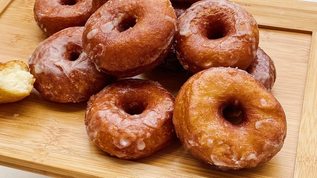 DONAS, ROSQUILLAS, DONUTS con GLASE súper fácil