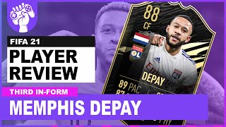 LIGUE 1'S BEST PLAYMAKER?! | 88 RATED TIF MEMPHIS DEPAY | FIFA 21 Review |