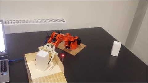 Autonomous Robotic Arm with 4DOF using Inverse Kinematics in MATLAB