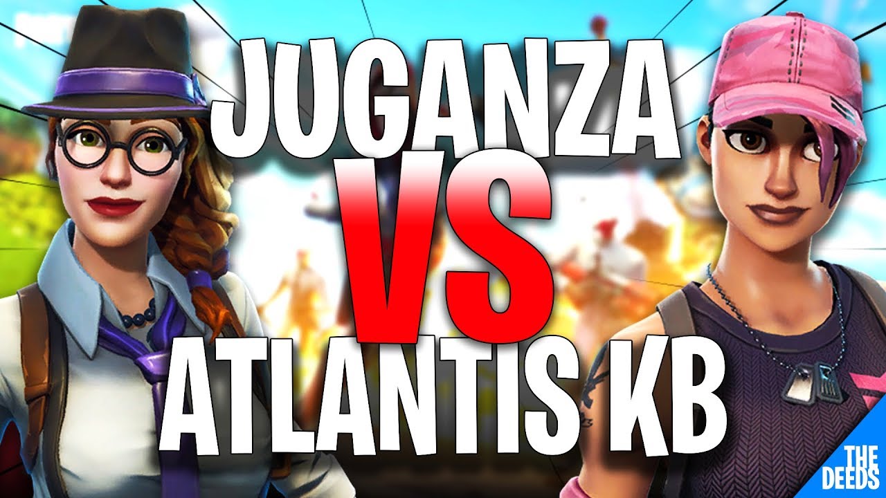 Atlantis Juganza 1 VS 1 Atlantis KB | Fortnite Creative Mode 1v1 Fights