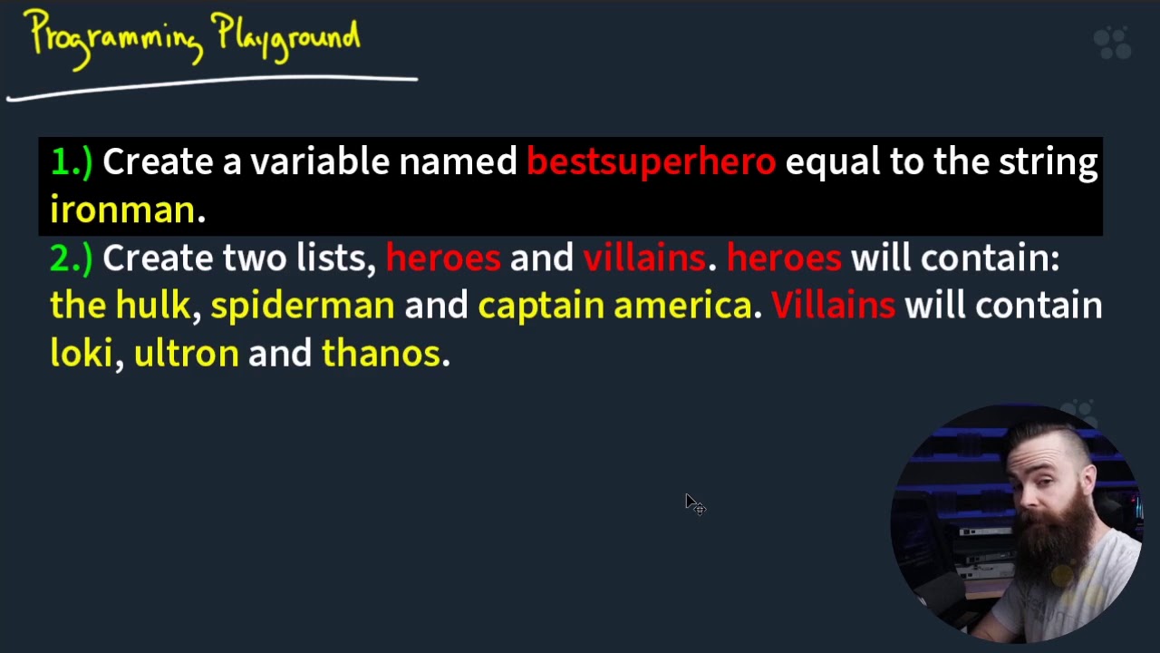 405 Programming Playground LAB - YouTube