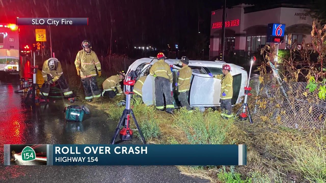 Two patients transported to hospital after rollover accident in San ...