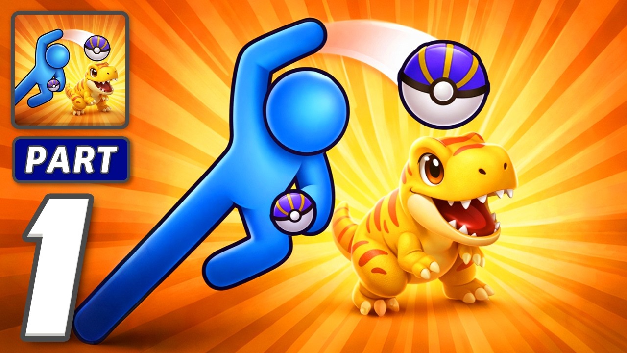 Zookemon: Wild Pets - Gameplay Walkthrough Part 1 - Explore Capture Evolve (iOS, Android)