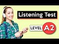 A2 listening test  english listening test