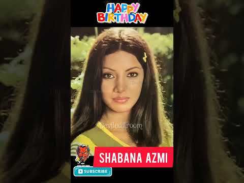 Birthday 🎂 Shabana Azmi 1950 Now #Shorts #shortsvideo  #trending #viral #youtubeshorts