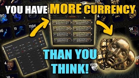 PATH of EXILE: You Have More Currency Than You Think - Currency Exchange & Wealthy Exile Guide