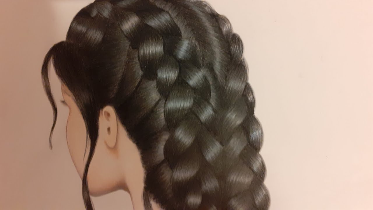 Coloured pencil hair and skin made simple - Alena Lazareva's Elegant Beauties - Adult colouring