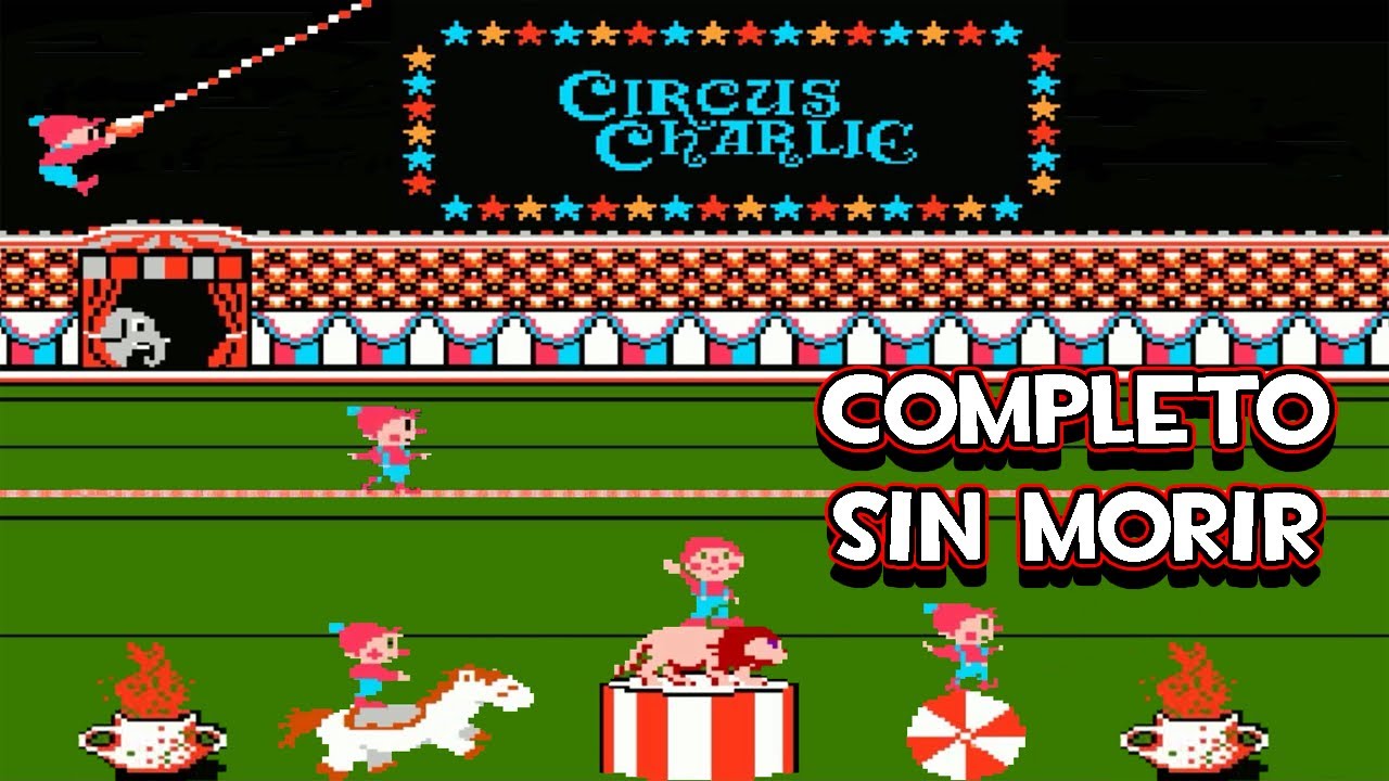 Circus Charlie (Multi) é um jogo do tempo em que tudo era mais