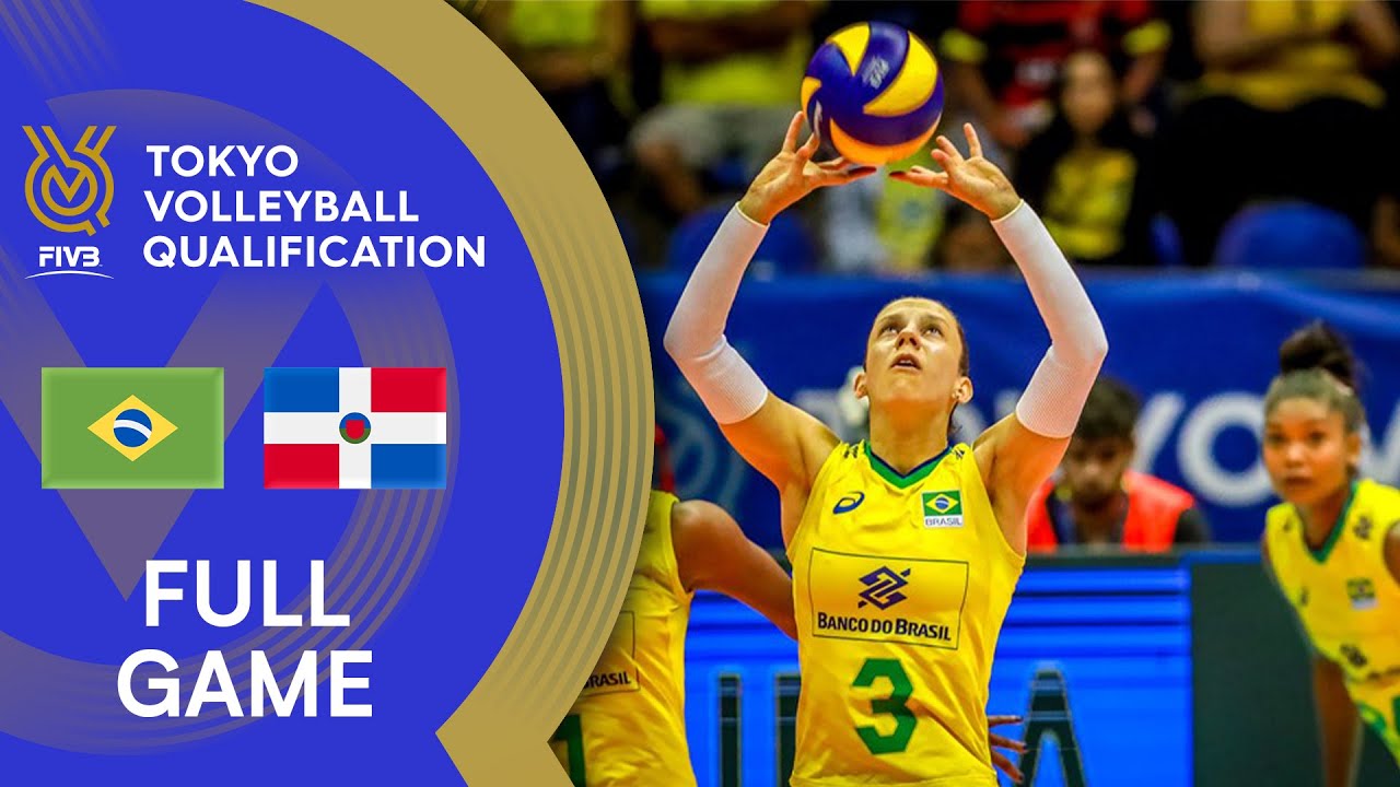 BRA🇧🇷 vs. DOM🇩🇴 - Women’s OQT 2019 - Full Match