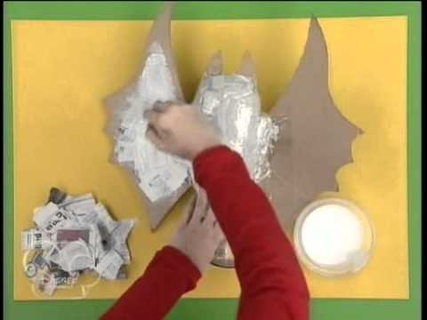 Art Attack - Especial Hallowen - Como fazer um morcego.