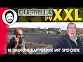 18 Balkonkraftwerke mit Speicher - Guerilla-PV XXL!