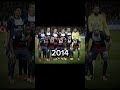 L volution de l quipe du psg shortspsgparisfrfoot paris saint grrmainfootball evolution