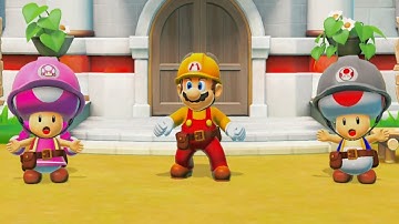 Super Mario Maker 2 - Story Mode - Gameplay Walkthrough Part 1