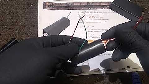 Testing a 400KV Step up high voltage generator