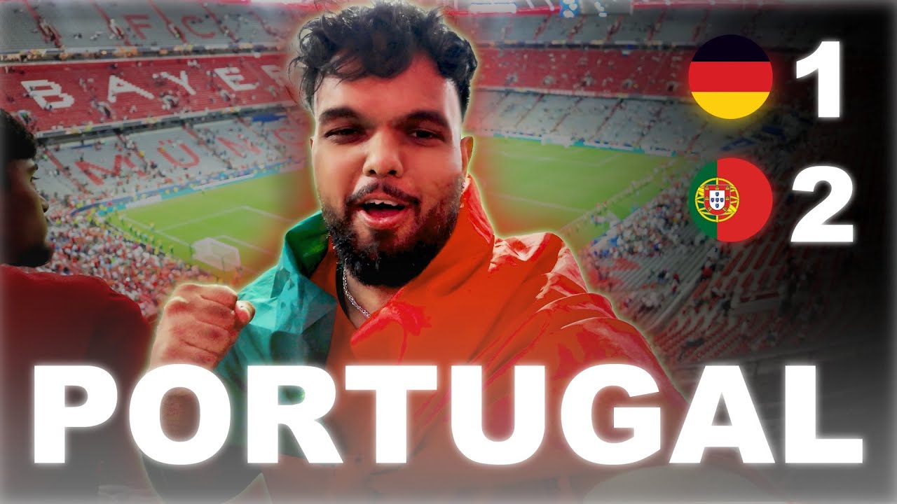 Mein erstes Portugal-Spiel - und sie haben GEWONNEN! 🇵🇹😍 | Deutschland vs. Portugal