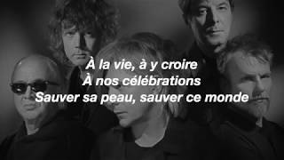 Video thumbnail of "Indochine - Nos célébrations (Paroles/Lyrics)"