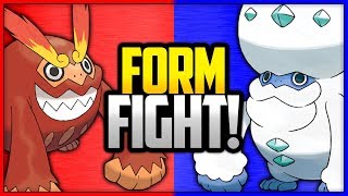 Darmanitan vs Galarian Darmanitan (Standard and Zen Mode) | Pokémon Form Fight (Sword & Shield) [4K]