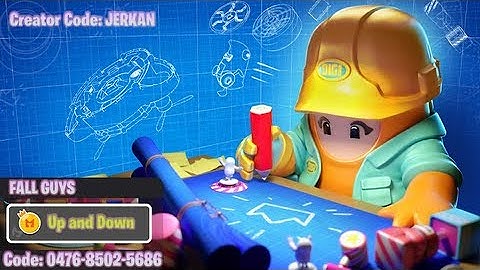 Fall Guys Creative - Up and Down (Gameplay) - My first Fall Guys creation