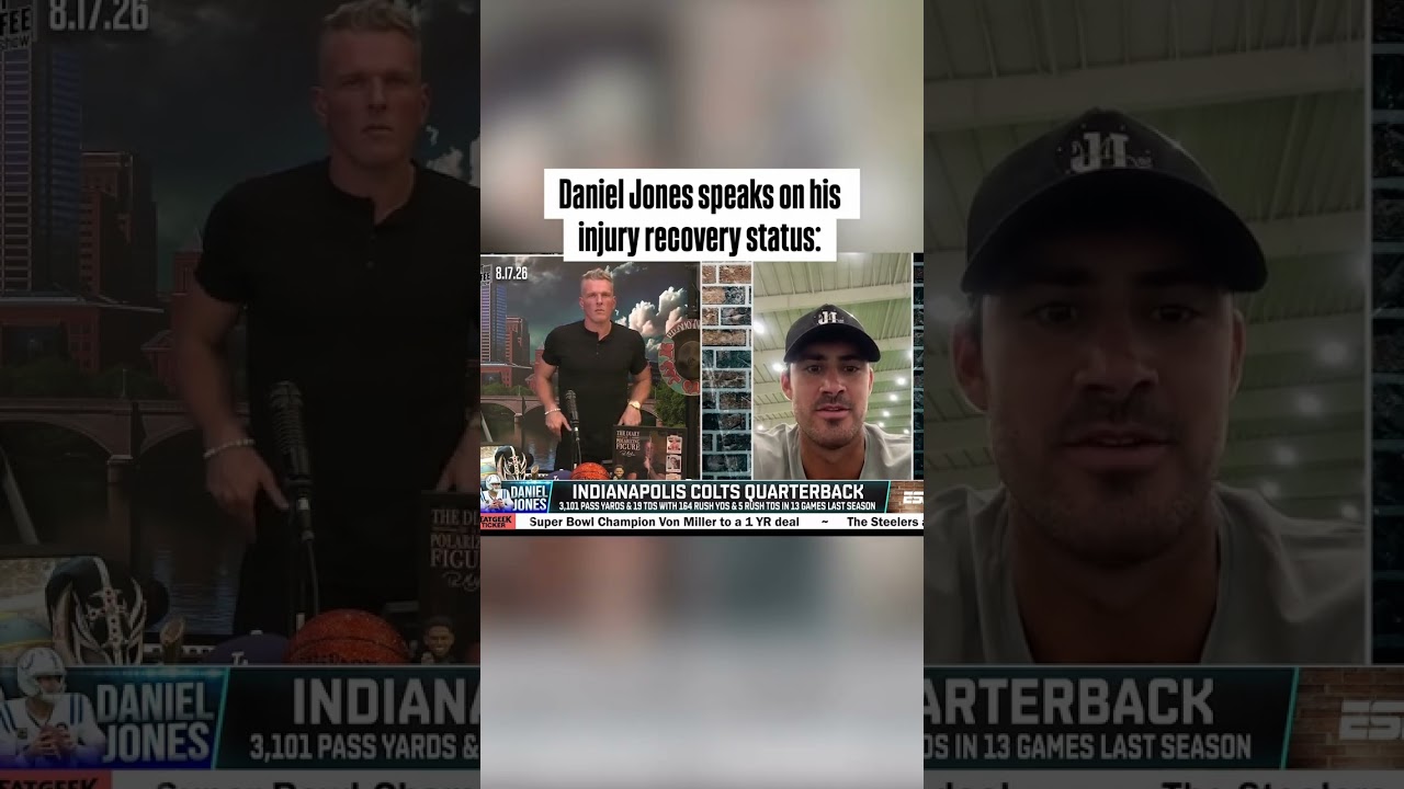 Daniel Jones opens up about his injury recovery