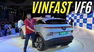 VinFast VF6 लॉन्च इंडिया 🇮🇳 | फीचर्स, रेंज और MG Windsor से टक्कर 