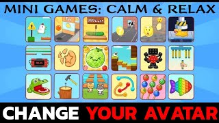 How to Change Your Avatar on Mini Games Calm & Relax App? screenshot 5