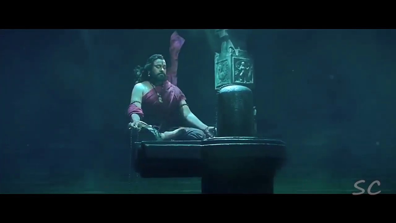 SyeRaa Narasimha Reddy Movie Clip Underwater Meditation Shadow Clips