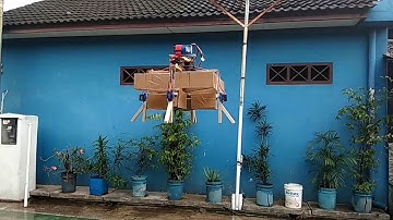 Singlecopter Test Flight