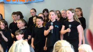 Video thumbnail of "Abbie singing "Adeimus" by Karl Jenkins at school show"