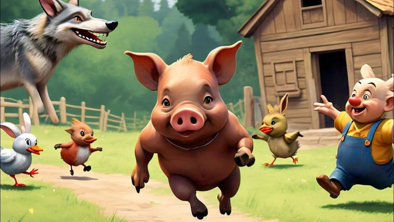 Three Little Pigs Song | Nisar Cartoon TV | Songs for Kids - YouTube