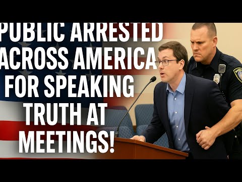 ARRESTED For SPEAKING TRUTH TO MAYORS IN AMERICA!