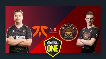 Fnatic vs ENCE - ESL One Road to Rio - CS:GO
