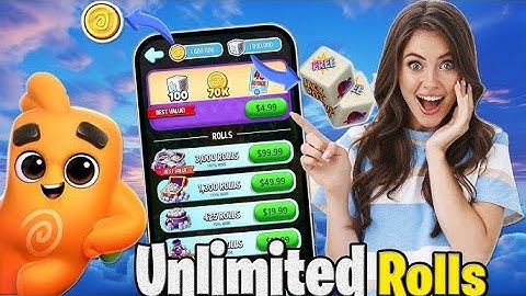 Dice Dreams Free Rolls - How I Get Unlimited Dice Dreams Free Coins Rolls Hack Using this Mod APK!!