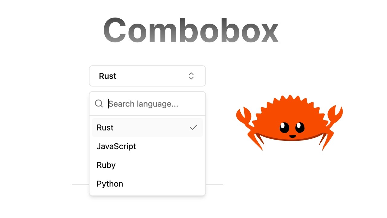 Rust Ui Floating Component Inside a Real Rust UI Component: ComboBox Explained - YouTube