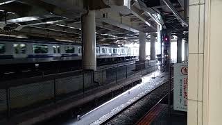 JR東日本E531系　北千住駅3番線（JR）到着　20240320 120754