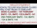 Ignou bscg Online tution classes mathematics, physics chemistry